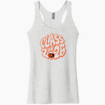 ECU Tigers <span class="pdp-name-mascot">East Central Tigers</span> Next Level Apparel Women's Tri-Blend Racerback Tank Front Thumbnail