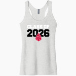 Anchor Bay Tars Tars <span class="pdp-name-mascot">Anchor Bay Tars</span> Next Level Apparel Women's Tri-Blend Racerback Tank Front Thumbnail
