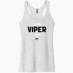 SPACE COAST HIGH SCHOOL VIPERS <span class="pdp-name-mascot">SPACE COAST VIPERS</span> Next Level Apparel Women's Tri-Blend Racerback Tank Front Thumbnail