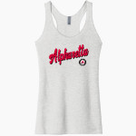 Alpharetta Youth Baseball Alpharetta <span class="pdp-name-mascot">Alpharetta Youth Baseball Association</span> Next Level Apparel Women's Tri-Blend Racerback Tank Front Thumbnail