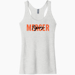 Mercer Tigers <span class="pdp-name-mascot">Mercer Tigers</span> Next Level Apparel Women's Tri-Blend Racerback Tank Front Thumbnail