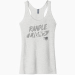 Dr. Thomas Randle Lions <span class="pdp-name-mascot">Thomas Randle HS Lions</span> Next Level Apparel Women's Tri-Blend Racerback Tank Front Thumbnail