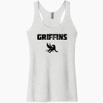 ACADEMY AT PALUMBO HIGH SCHOOL GRIFFINS <span class="pdp-name-mascot">PALUMBO GRIFFINS</span> Next Level Apparel Women's Tri-Blend Racerback Tank Front Thumbnail