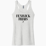 Fenwick Friars The Official Online Store Next Level Apparel Women's Tri-Blend Racerback Tank Front Thumbnail