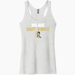 East Ridge Raptors Next Level Apparel Women's Tri-Blend Racerback Tank Front Thumbnail