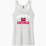 Marquette Sentinels <span class="pdp-name-mascot">Marquette Redettes</span> Next Level Apparel Women's Tri-Blend Racerback Tank Front Thumbnail