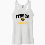 ITASCA HIGH SCHOOL WAMPUS CATS <span class="pdp-name-mascot">ITASCA WAMPUS CATS</span> Next Level Apparel Women's Tri-Blend Racerback Tank Front Thumbnail