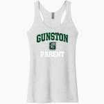 Gunston Herons Next Level Apparel Women's Tri-Blend Racerback Tank Front Thumbnail