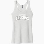 Xavier Falcons <span class="pdp-name-mascot">Xavier Falcons</span> Next Level Apparel Women's Tri-Blend Racerback Tank Front Thumbnail