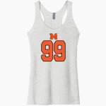 MOHAWK HIGH SCHOOL Mustangs <span class="pdp-name-mascot">MOHAWK Mustangs</span> Next Level Apparel Women's Tri-Blend Racerback Tank Front Thumbnail
