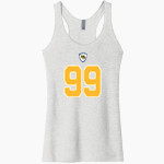 Rock Springs Knights Next Level Apparel Women's Tri-Blend Racerback Tank Front Thumbnail