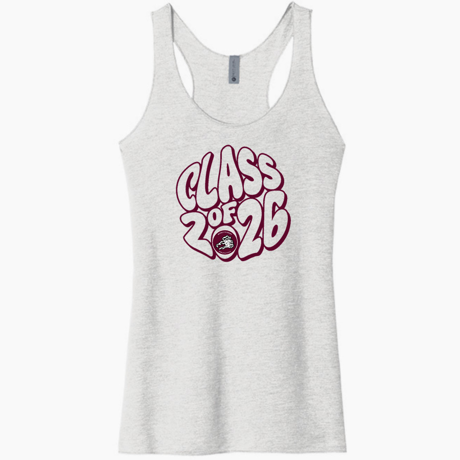 Perspectives Warriors Next Level Apparel Women's Tri-Blend Racerback Tank