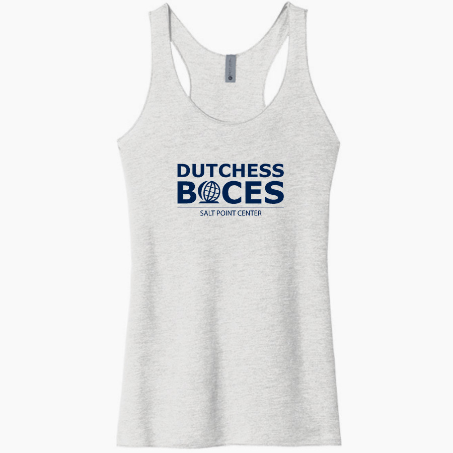 Dutchess BOCES <span class="pdp-name-mascot">Dutchess County BOCES</span> Next Level Apparel Women's Tri-Blend Racerback Tank