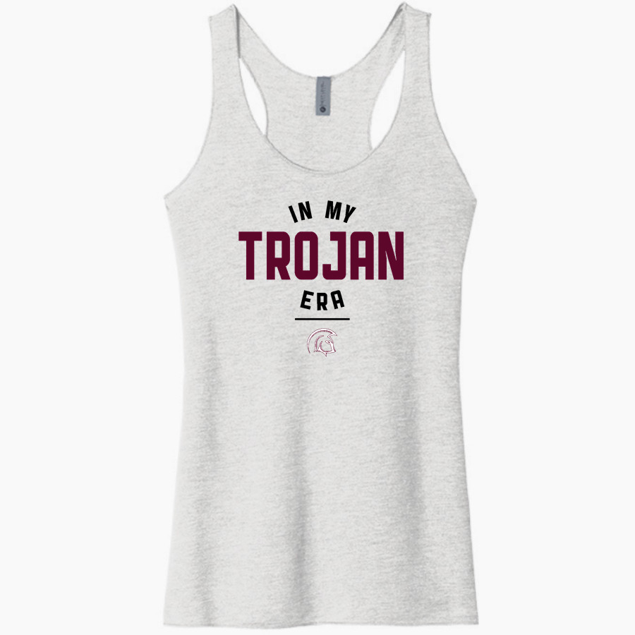 North Crawford Trojans <span class="pdp-name-mascot">North Crawford Trojans</span> Next Level Apparel Women's Tri-Blend Racerback Tank
