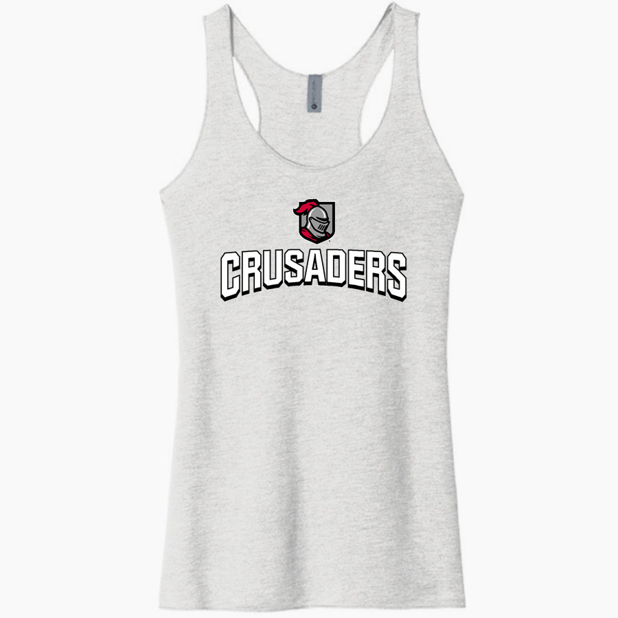 Belmont Abbey College The Official Store of the Crusaders <span class="pdp-name-mascot">Belmont Abbey Crusaders</span> Next Level Apparel Women's Tri-Blend Racerback Tank