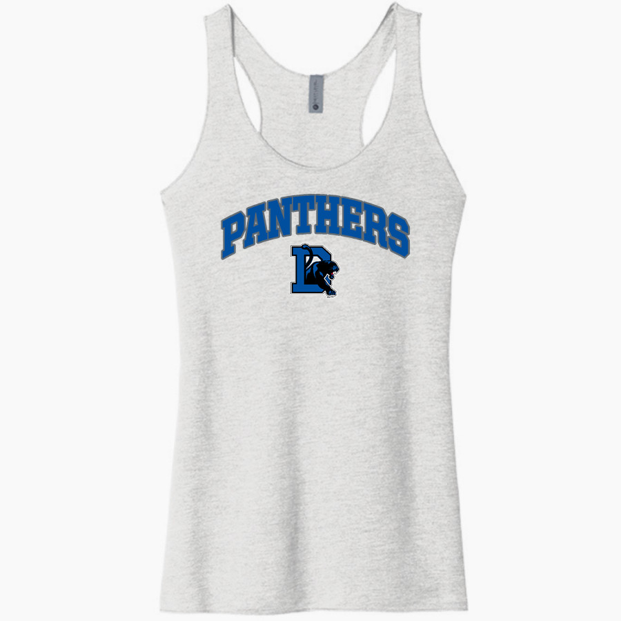 DILLARD HIGH SCHOOL PANTHERS <span class="pdp-name-mascot">DILLARD PANTHERS</span> Next Level Apparel Women's Tri-Blend Racerback Tank