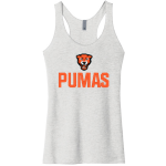 POYNETTE HIGH SCHOOL PUMAS <span class="pdp-name-mascot">POYNETTE PUMAS</span> Next Level Apparel Women's Tri-Blend Racerback Tank Front Thumbnail