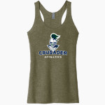 First Presbyterian Academy CRUSADERS Next Level Apparel Women's Tri-Blend Racerback Tank Front Thumbnail