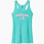 Patriot League Patriot League Next Level Apparel Women's Tri-Blend Racerback Tank Front Thumbnail