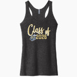 PEARL HIGH SCHOOL PIRATES <span class="pdp-name-mascot">PEARL PIRATES</span> Next Level Apparel Women's Tri-Blend Racerback Tank Front Thumbnail