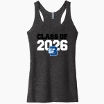 BANDERA HIGH SCHOOL BULLDOGS Next Level Apparel Women's Tri-Blend Racerback Tank Front Thumbnail