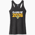 Madonna Crusaders <span class="pdp-name-mascot">Madonna Crusaders</span> Next Level Apparel Women's Tri-Blend Racerback Tank Front Thumbnail