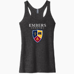 Embers Academy Sparks Next Level Apparel Women's Tri-Blend Racerback Tank Front Thumbnail