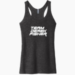 Be Better Foundation Team Derek Fisher Next Level Apparel Women's Tri-Blend Racerback Tank Front Thumbnail