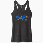 Devonshire Knights <span class="pdp-name-mascot">Devonshire Knights</span> Next Level Apparel Women's Tri-Blend Racerback Tank Front Thumbnail