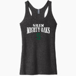 SCC Oaks Next Level Apparel Women's Tri-Blend Racerback Tank Front Thumbnail