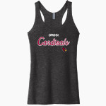OROSI HIGH SCHOOL CARDINALS <span class="pdp-name-mascot">OROSI CARDINALS</span> Next Level Apparel Women's Tri-Blend Racerback Tank Front Thumbnail