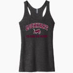 LOCKHART HIGH SCHOOL LIONS <span class="pdp-name-mascot">LOCKHART LIONS</span> Next Level Apparel Women's Tri-Blend Racerback Tank Front Thumbnail