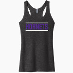 Deep Creek Hornets <span class="pdp-name-mascot">Deep Creek Hornets</span> Next Level Apparel Women's Tri-Blend Racerback Tank Front Thumbnail