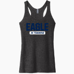 St Matthews Eagles Next Level Apparel Women's Tri-Blend Racerback Tank Front Thumbnail