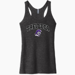 Trevecca University Trojans Next Level Apparel Women's Tri-Blend Racerback Tank Front Thumbnail