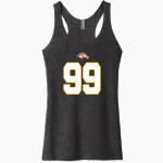 Rolling Meadows Mustangs <span class="pdp-name-mascot">Rolling Meadows High School Mustangs</span> Next Level Apparel Women's Tri-Blend Racerback Tank Front Thumbnail