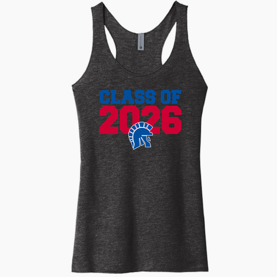 SEABURY HALL HIGH SCHOOL SPARTANS <span class="pdp-name-mascot">SEABURY HALL SPARTANS</span> Next Level Apparel Women's Tri-Blend Racerback Tank