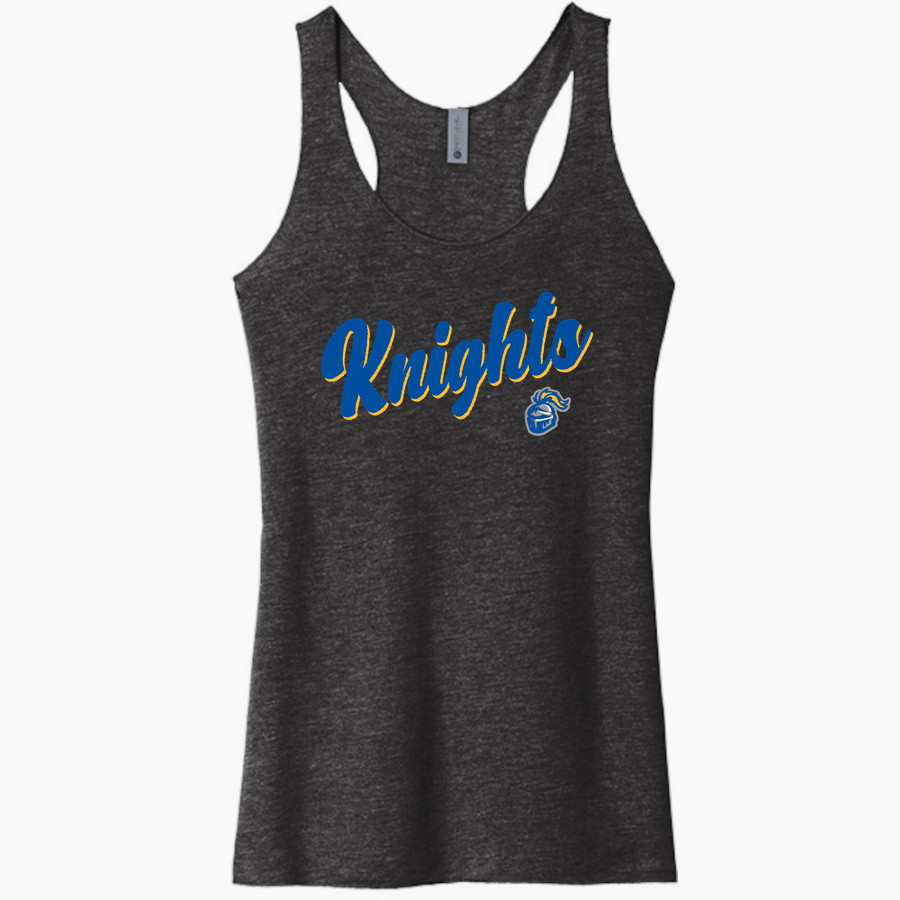 Devonshire Knights <span class="pdp-name-mascot">Devonshire Knights</span> Next Level Apparel Women's Tri-Blend Racerback Tank
