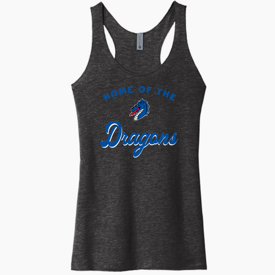 Mountainburg Dragons <span class="pdp-name-mascot">Mountainburg Dragons</span> Next Level Apparel Women's Tri-Blend Racerback Tank