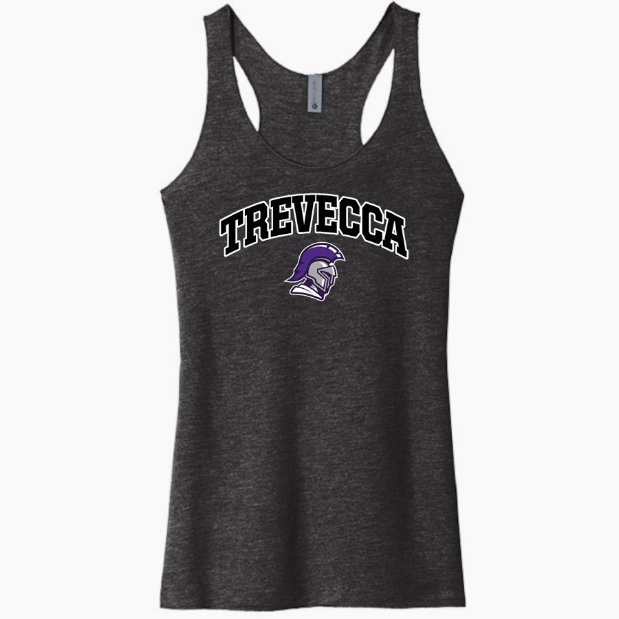 Trevecca University Trojans Next Level Apparel Women's Tri-Blend Racerback Tank