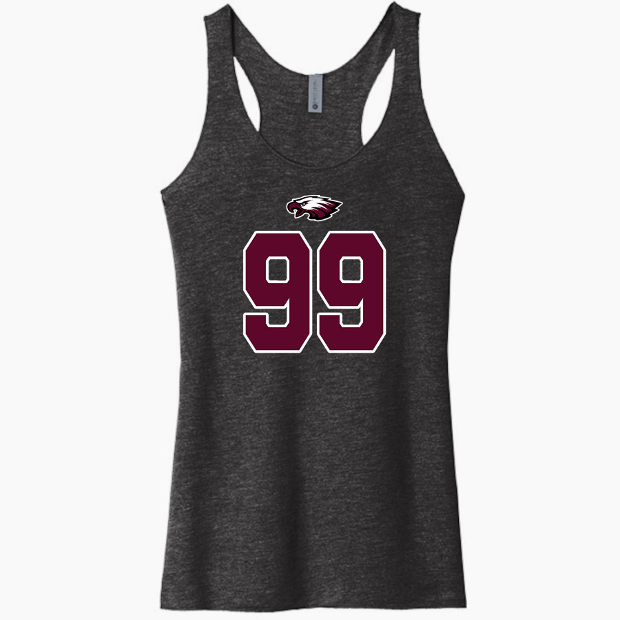 Regents Academy Eagles Next Level Apparel Women's Tri-Blend Racerback Tank