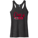 WILMOT UNION HIGH SCHOOL PANTHERS <span class="pdp-name-mascot">WILMOT PANTHERS</span> Next Level Apparel Women's Tri-Blend Racerback Tank Front Thumbnail