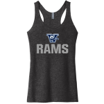 Weber Rams <span class="pdp-name-mascot">Weber Rams</span> Next Level Apparel Women's Tri-Blend Racerback Tank Front Thumbnail