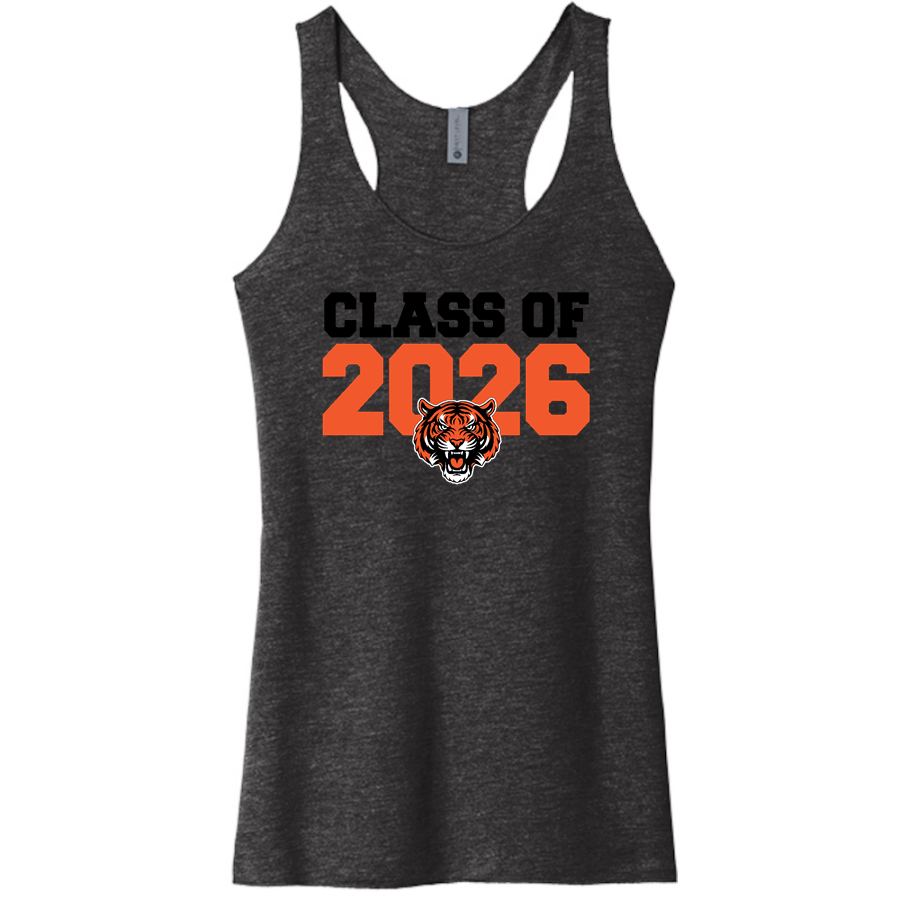 Aptos Middle School Tigers <span class="pdp-name-mascot">Aptos Middle School Tigers</span> Next Level Apparel Women's Tri-Blend Racerback Tank