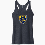 St. Scholastica Saints <span class="pdp-name-mascot">College of St. Scholastica Saints</span> Next Level Apparel Women's Tri-Blend Racerback Tank Front Thumbnail