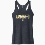 Antonito Trojans <span class="pdp-name-mascot">South Conejos Antonito Trojans</span> Next Level Apparel Women's Tri-Blend Racerback Tank Front Thumbnail