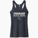 Sierra Canyon School Trailblazers Online Store Next Level Apparel Women's Tri-Blend Racerback Tank Front Thumbnail