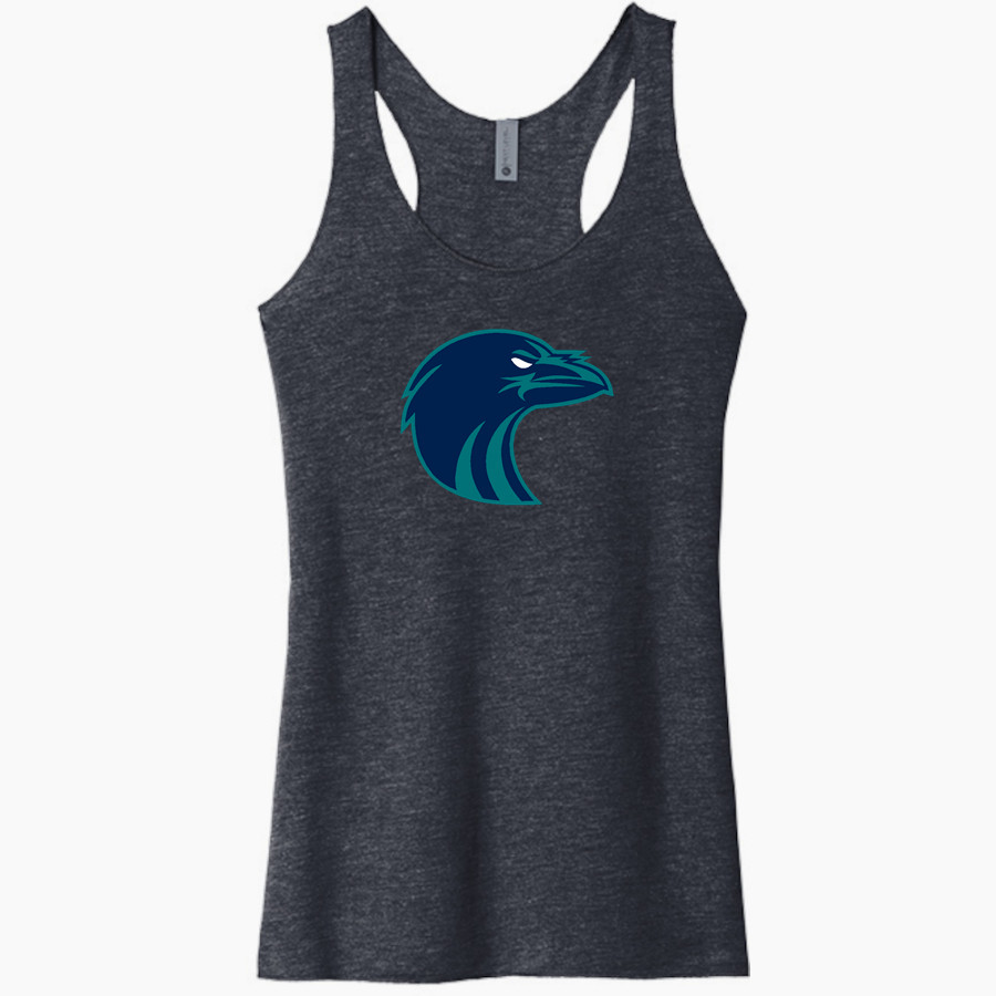 AUBURN RIVERSIDE HIGH SCHOOL RAVENS Next Level Apparel Women's Tri-Blend Racerback Tank