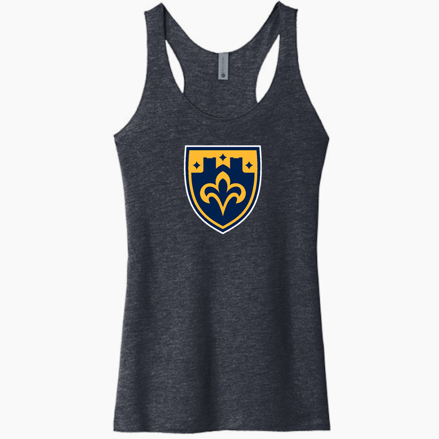 St. Scholastica Saints <span class="pdp-name-mascot">College of St. Scholastica Saints</span> Next Level Apparel Women's Tri-Blend Racerback Tank