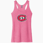St. Cloud State University The Official Online Store <span class="pdp-name-mascot">St. Cloud State Huskies</span> Next Level Apparel Women's Tri-Blend Racerback Tank Front Thumbnail